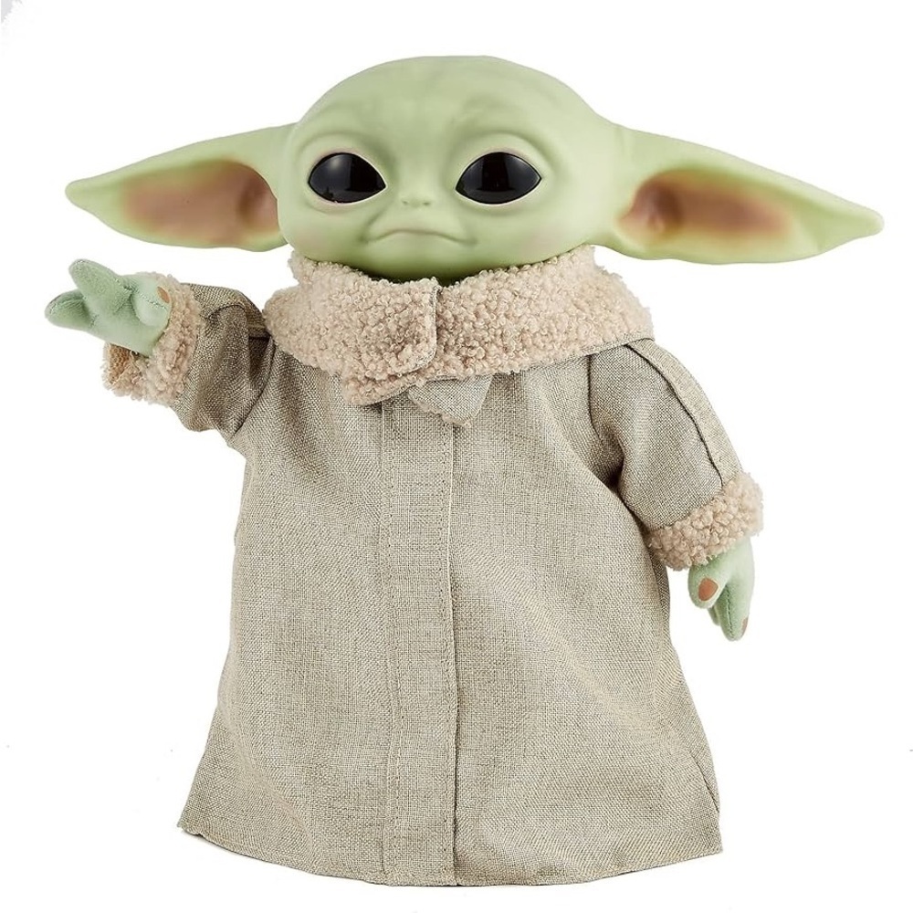 Star Wars Grogu Plush Toy 12” Soft Body The Mandalorian Remote-Control Motion